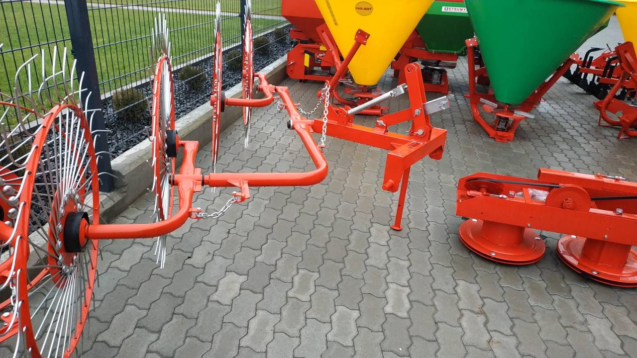Граблі до трактора ворушилки 4-колісні  Польські, фото 1