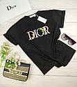 Стильна жіноча футболка Діор, фото 3
