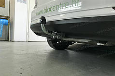 Оцинкований фаркоп на Skoda Rapid 2012-2020 (Rapid Spaceback) Швидкознімний автомат на ручці