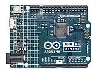 Модуль Arduino Uno R4 Minima - ABX00080, 32-бит Renesas RA4M1 ARM Cortex M4 микроконтроллер, 256 кБ