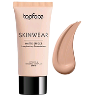 Тональный крем для лица TopFace PT468 SkinWear Matte Effect Foundation №4