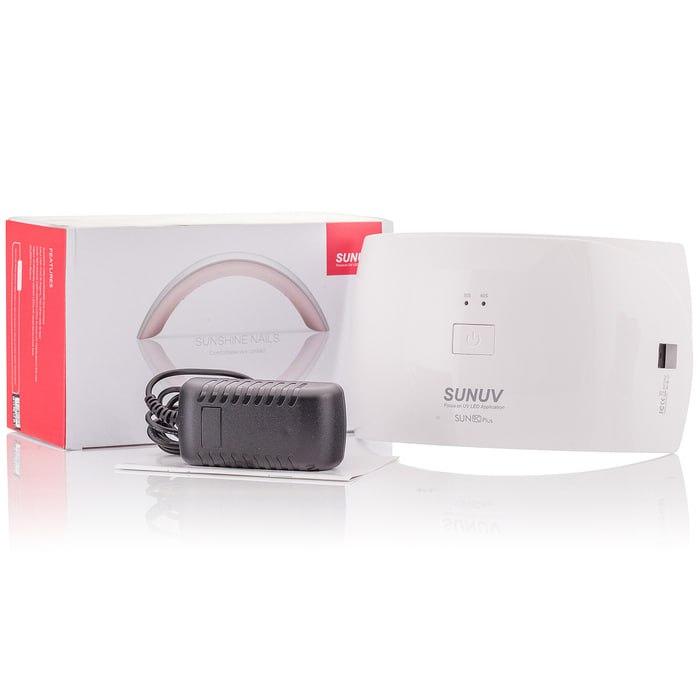 Лампа для манікюру SUN 9C PLUS UV + LED 36W, біла, фото 1