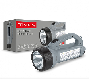 Ліхтарик із сонячною батареєю TITANUM TLF-T09SO