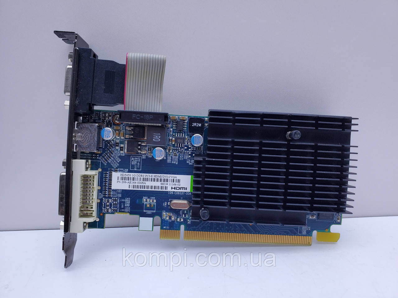 Відеокарта бу HIS Radeon HD 5450 1GB PCI-e