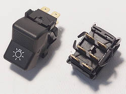 Клавіша габаритів (6-ти конт.) (EuroEx) ЕХ-0429А