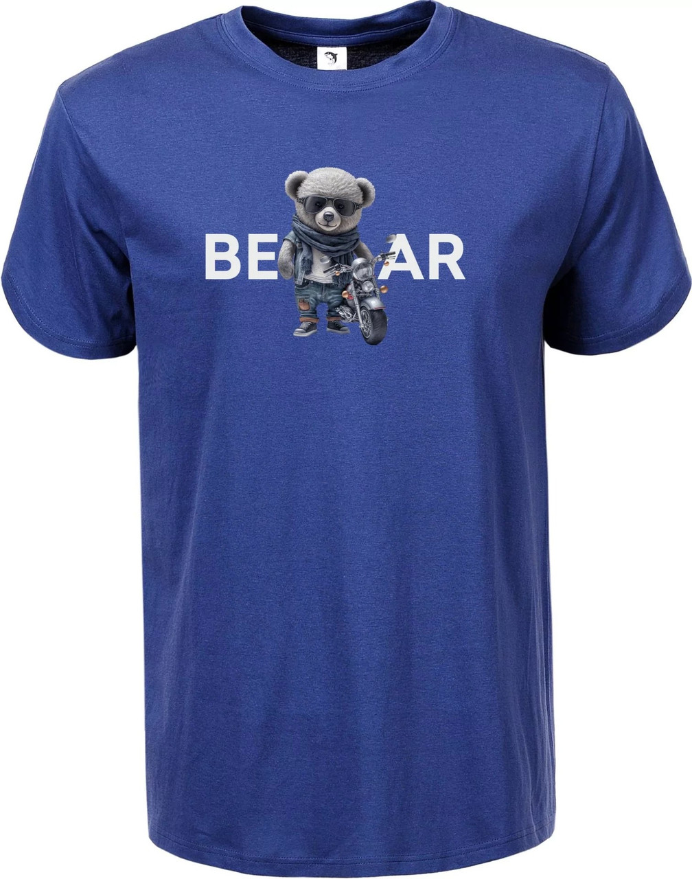 Чоловіча футболка з принтом ведмедики BEAR у різних кольорах