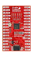 Аудио модуль SparkFun Audio Codec Breakout на микросхеме WM8960 - Qwiic - SparkFun BOB-21250