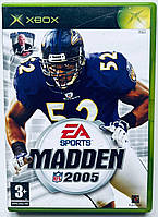 Madden NFL 2005, Б/У, английская версия - диск для XBOX Original