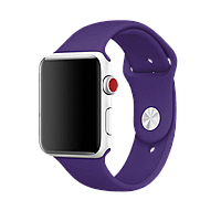 Силиконовый ремешок для Apple Watch 42mm/44mm/45mm/49mm (Amethyst)