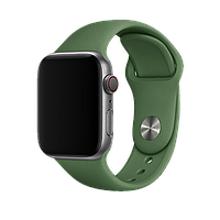 Силиконовый ремешок для Apple Watch 42mm/44mm/45mm/49mm (Хаки)