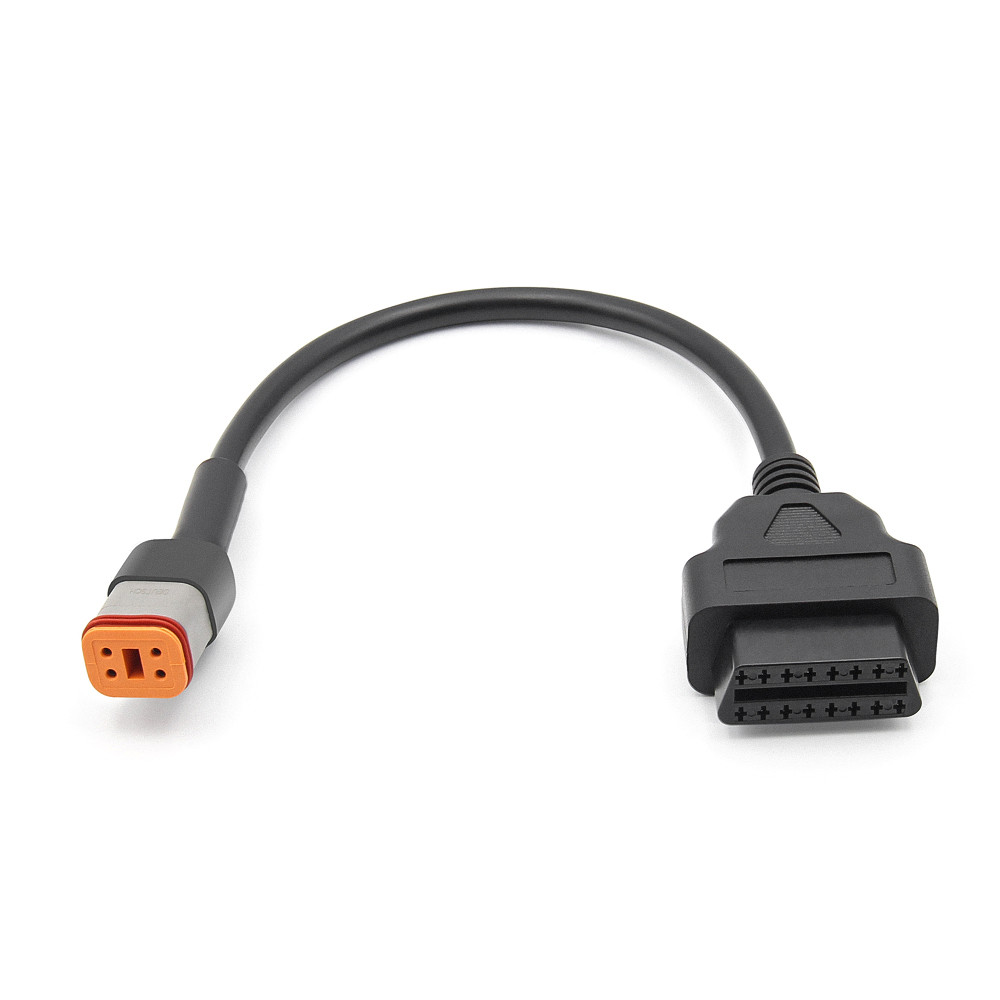 Перехідник OBD2 для мотоциклів Harley Davidson 4-контактний