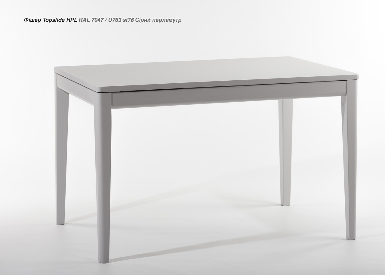 Стіл кухонний обідній розкладний столик на кухню сучасний Фішер top slide кухонні обідні столи для кухні з натурального дерева