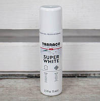 Біла фарба для шкіри, замінника та підошв Tarrago Super White, 75 мл, кол. білий