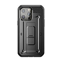 Противоударный чехол с защитой экрана SUPCASE Unicorn Beetle Pro Rugged Case for iPhone 13 Pro Max - Black