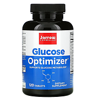 Глюкоза, Glucose Optimizer, Jarrow Formula, 120 швидкорозчинних таблеток