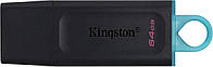 USB-накопичувач Kingston DataTraveler Exodia 64GB USB 3.2 Gen 1 Black/Teal (DTX/64GB)