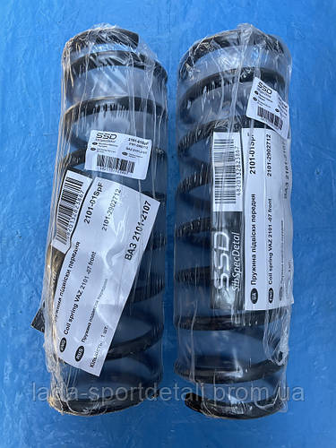 Купить Пружины передние ВАЗ 2101-2107 «SSD», цена 1500 ₴ — Prom.ua (ID ...