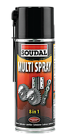Универсальный аэрозоль для смазки Multi Spray Soudal 400 мл.