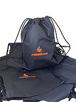 Рюкзак мішок із тканини оксфорд 210 брендований логотипом компанії