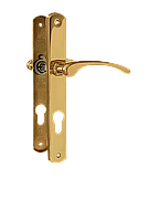 Ручки дверні із латуні Metal-bud Viola 72 мм