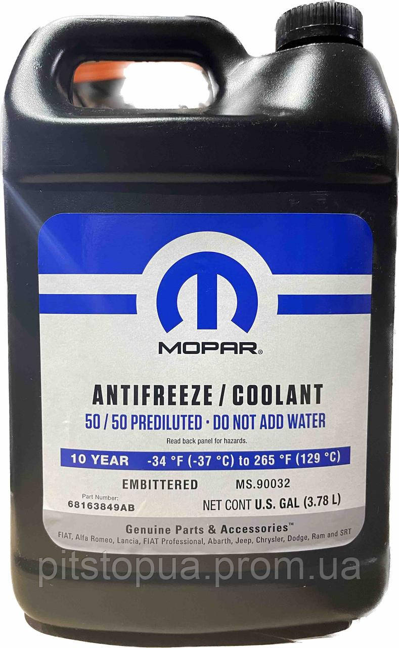 Mopar Antifreeze Coolant -37С MS-90032, 68163849AB, 3.785 л.