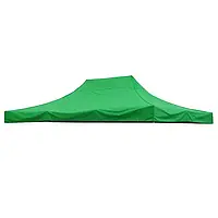 Крыша для торгового шатра 3х4,5 м Крыша тент на раздвижной шатер влагозащищённая Зелёный