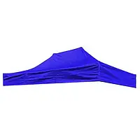 Крыша для торгового шатра 3х4,5 м Крыша тент на раздвижной шатер влагозащищённая Синий
