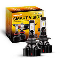 Светодиодные автолампы HB4 CARLAMP Smart Vision Led для авто 8000 Lm 4000 K (SM9006Y)