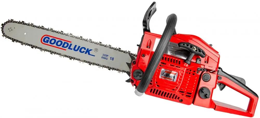 Професійна бензопила GOODLUCK GL 4500М, бенезинова пила для дачі (450 мм шина)