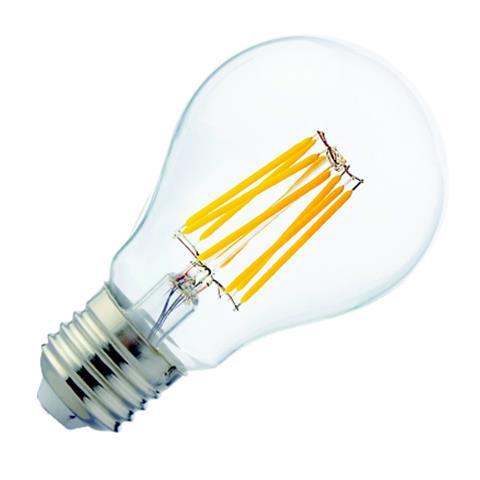 Лампа світлодіодна "Filament Globe - 8" 8W A60 Е27 2700К