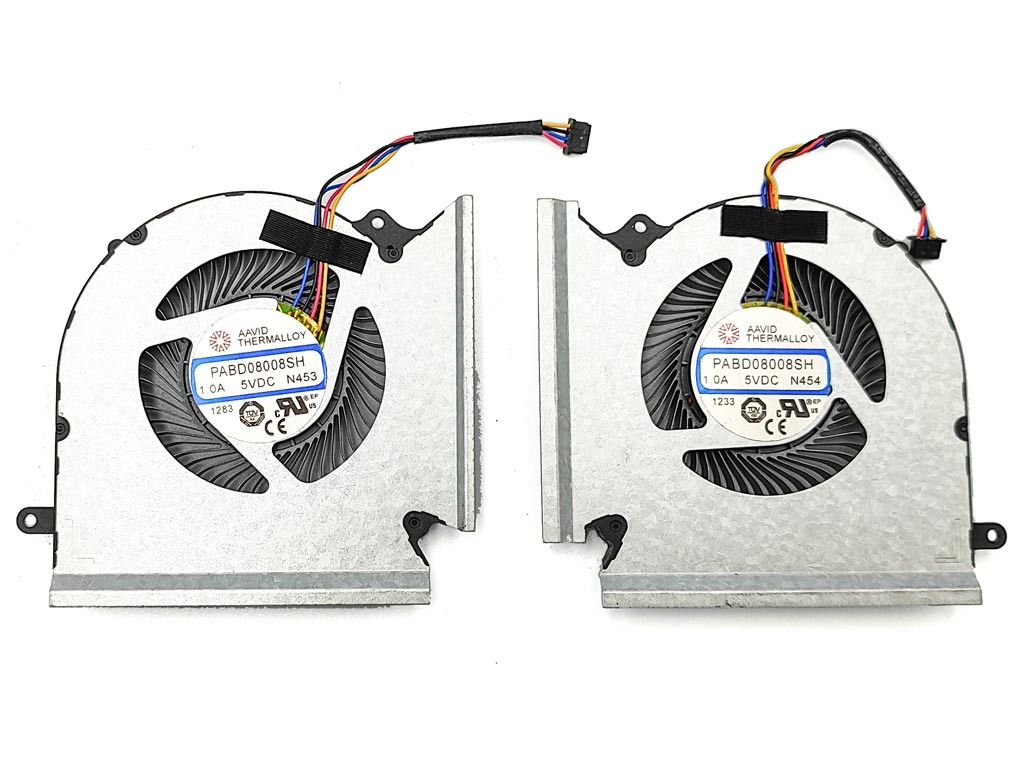 Вентилятор (кулер) для MSI GE66 GP66 GL66 MS-1541 MS-1542 (CPU+GPU). Пара. Original, фото 1