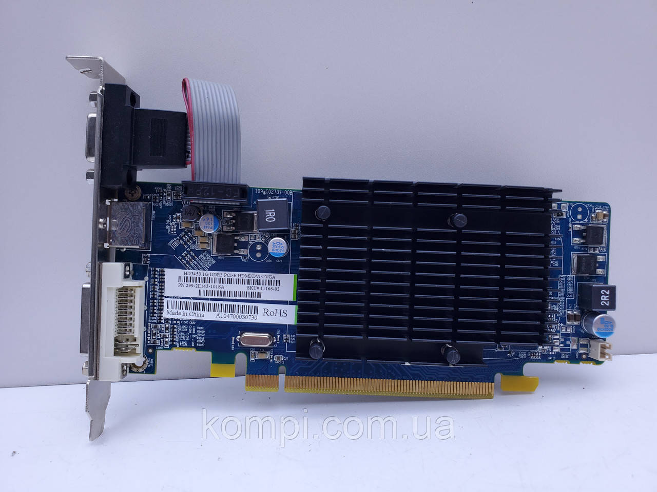 Відеокарта бу HIS Radeon HD 5450 1GB  PCI-e