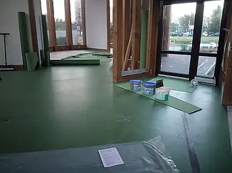 Монтаж комерційного та спортивного лінолеуму, фото 3