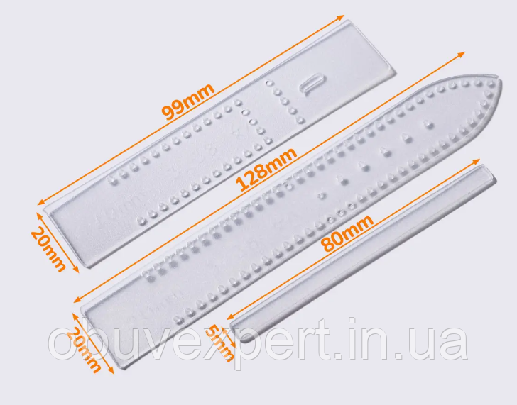 Лекало для виготовлення ремінців  20mm