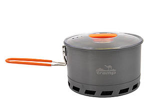 Казанок туристичний з анодованого алюмінію з теплообмінником Tramp Firebird 2,2л UTRC-119