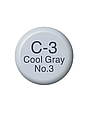 Чорнило для заправляння маркерів Copic, Copic Ink С-3 Холодний сірий (Cool gray), 12 мл, фото 3