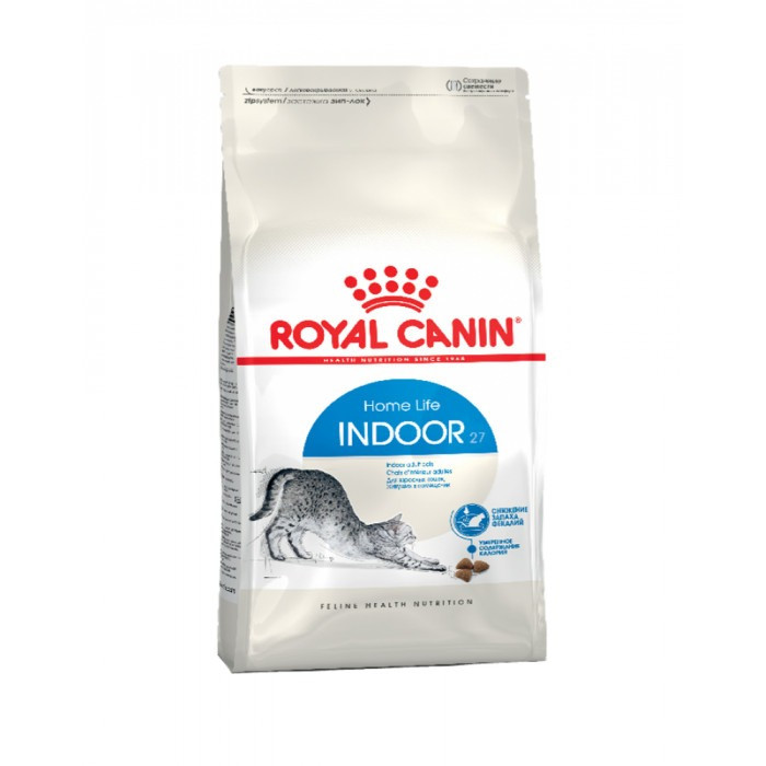 Акція! Сухий корм Royal Canin Indoor для домашніх котів 1.6 кг + 400 гр у подарунок