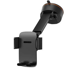 Холдер Baseus Easy Control Clamp Car Mount Holder Pro ( Suction Cup Version ) Black, фото 1