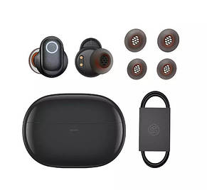 Навушники Bluetooth Baseus Bowie WM05 True Wireless Earphones black, фото 3
