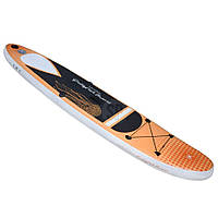 Надувна дошка для Shark Aquatica SUP серфінгу XQ Max з рюкзаком та веслом 305 х 71 х 15 см Темно-сіра SHP