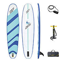Надувная доска для серфинга Bestway Hydro-Force с насосом и страховочный трос 243 х 57 х 7 см Синяя SHP
