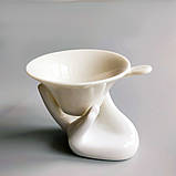 Фарфоровий розписний чайний набір на 14 предметів, фото 3