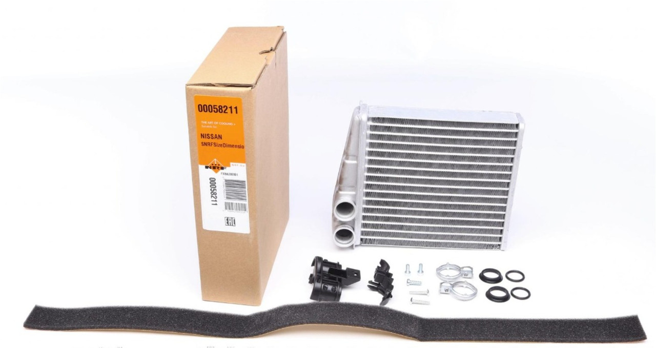 Радіатор пічки Nissan MicraIII Note Renault Clio1.5 dCi 03- 58211