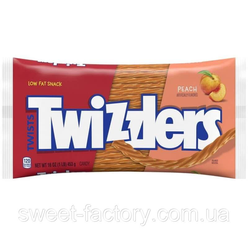 М'яка карамель Twizzlers Peach 453g