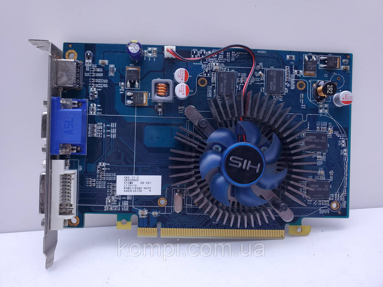 Відеокарта бу HIS Radeon HD 4650 512Mb PCI-e