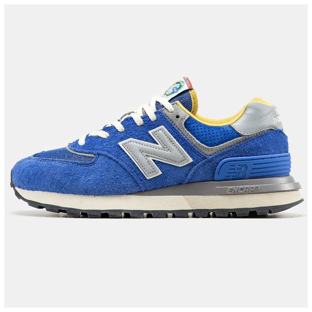 Чоловічі кросівки New Balance 574 Legacy x Bodega Blue, сині замшеві кросівки нью беленс беланс 574 NB 574 нб, фото 1