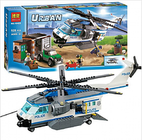 Конструктор Bela 10423 Вертолітний патруль 528 деталей від 4 років