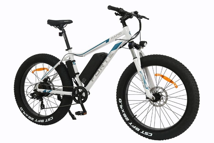Електровелосипед Forte Rapid 500 Вт 48В/12А·год рама 18" колеса 26" Білий
