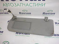 Козырек солнцезащитный левый Hyundai SANTA FE 2 2006-2012 (Хюндай Санта Фе), 852102B360J4 (БУ-247177)