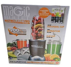 Універсальний фітнес блендер NutriBullet стаціонарний комбайн екстрактор 900 Вт, фото 6